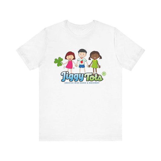 Irish Dance Apparel Irish Dance School Uniforms Custom Irish Dance Costumes Irish Dancewear Online Irish Dance Practice Wear Irish Dance Team Apparel Comfortable Irish Dance Clothing Kids Irish Dancewear, Jiggy Tots White Shirt