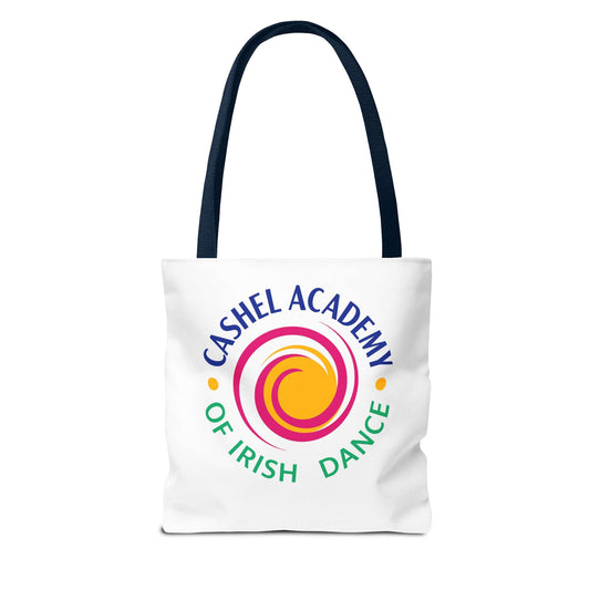 Cashel School of Irish Dance, Irish Dance School Gear, Irish Dance Bag, Irish Dance School Gear, Custom logo. Tote Bag