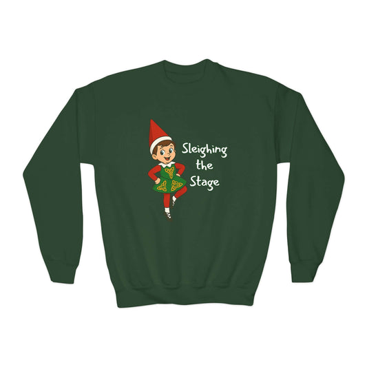Irish Dance Christmas Sweater, Irish Dance Christmas Gift, Irish Dance Presents, Irish Dance Holiday Sweatshirt, What to get an Irish dancer, elf