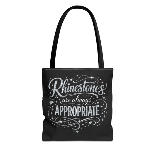Rhinestones are always appropriate, Irish Dance Tote Bag