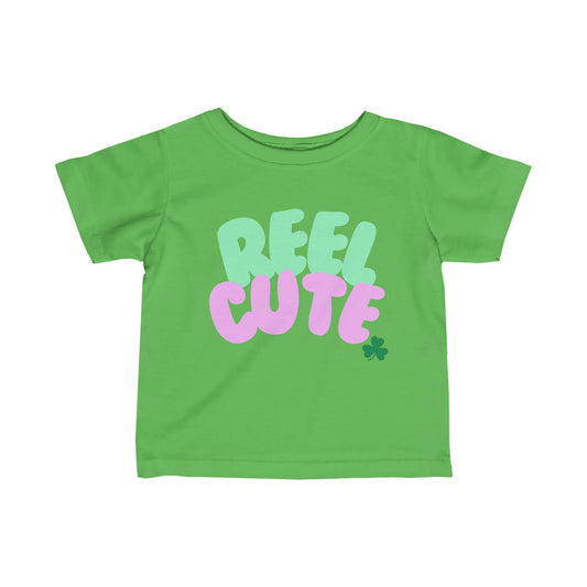 Reel Cute Infant Fine Jersey TeeKids clothesBaby,Baby Clothing,Baby Gift for Irish Dancer,Baby T-shirt,Cotton,Crew neck,DTG,Ireland Dance Baby,Irish Dance Baby,Irish Dance baby Gift,Irish Step Dance Baby,Kids' Clothing,Mother's Day,Neck Labels,Reel Cute,R