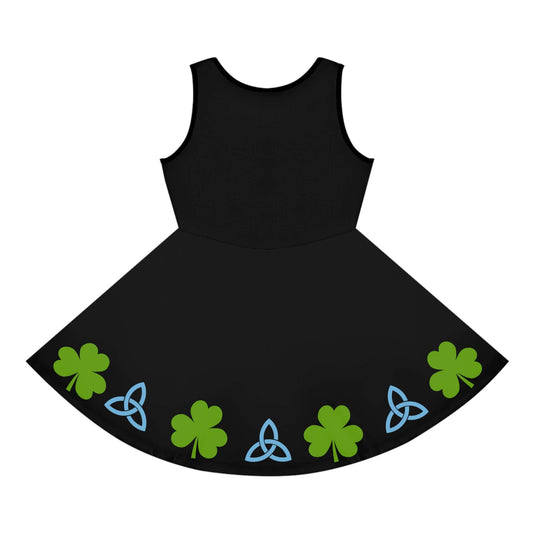 Jiggy Tots Girls Dress, Black Irish Dance Dress, Irish Dance Apparel Irish Dance School Uniforms Custom Irish Dance Costumes Irish Dancewear Online Irish Dance Practice Wear Irish Dance Team Apparel Comfortable Irish Dance Clothing Kids Irish Dancewear