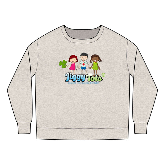 Jiggy Tots Sweatshirt, Irish Dance Apparel Irish Dance School Uniforms Custom Irish Dance Costumes Irish Dancewear Online Irish Dance Practice Wear Irish Dance Team Apparel Comfortable Irish Dance Clothing Kids Irish Dancewear