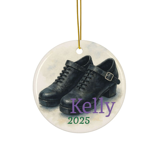 Irish Dance Hard Shoe Ornament