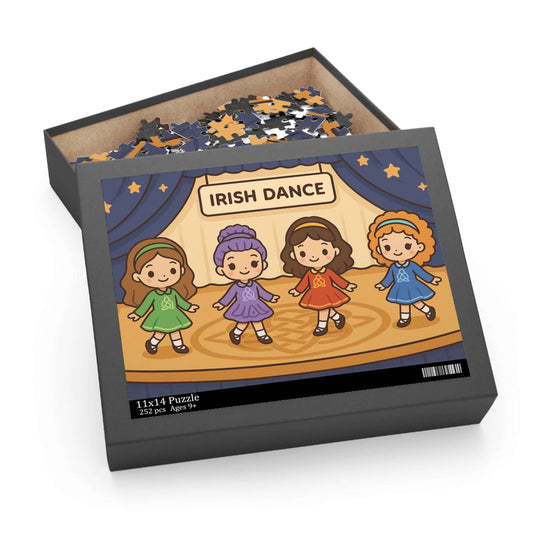 Birthday Gift, Irish Dance Puzzle, First Feis Gift, Irish Dancer Puzzle, Feis Day Keepsake, Irish Dance Competition, Irish Dance Gift for Girls