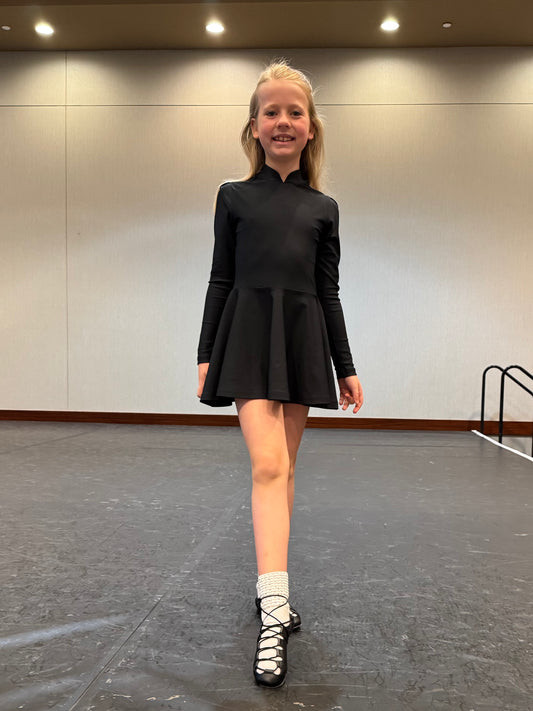 Irish Dance Dress, ONeils, Blackout Dress, Irish Step Dance Dress, LBD, Little Black Dress, Irish Dress