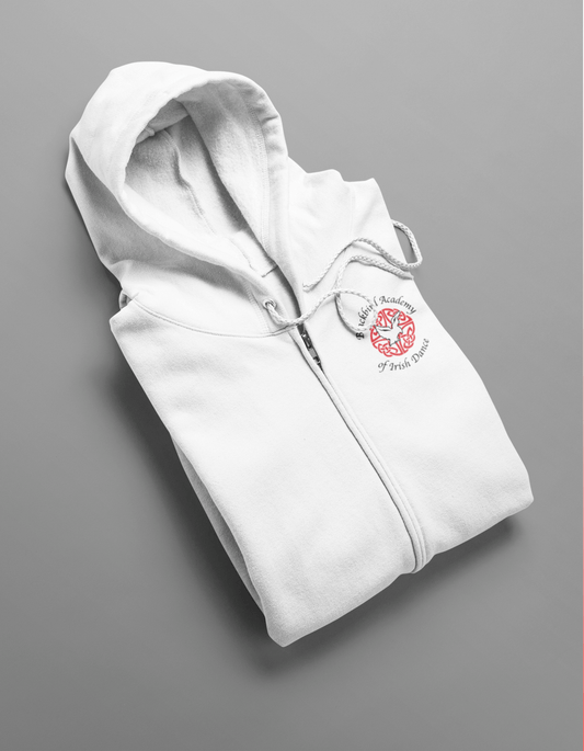 Blackbird Academy of Irish Dance Hoodie, Irish Dance School Gear, Irish Dance Uniform, Spirit Wear, Spirit Gear, Irish Dance Practice Clothes, Zip Up