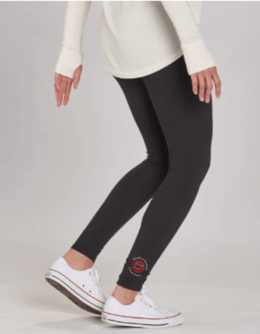 Blackbird Leggings, Irish Dance School Gear, Irish Dance Apparel, Irish Dance Clothes with Logo, Custom Irish Dance, Kids Irish Dance Clothing, Irish Dance Logo Gear