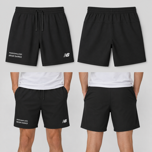 Boys Irish Dance Shorts, Mens Irish Dance Shorts, New Balance Shorts, Dance Shorts for Boys, Dance shorts for Men