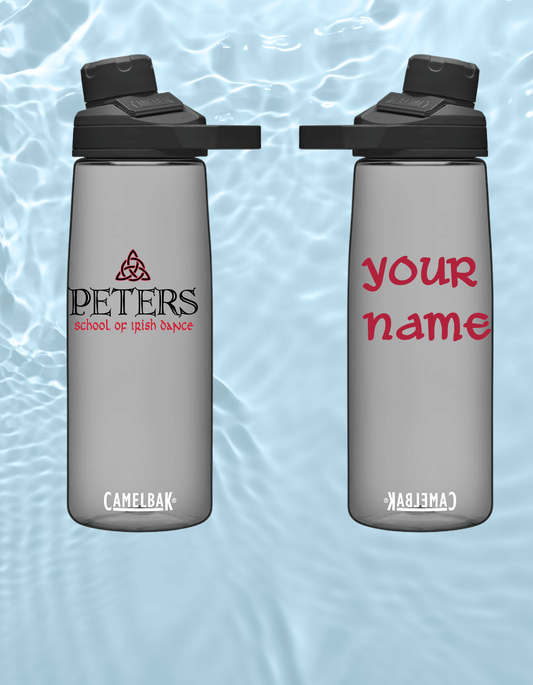 Peters school of Irish Dance, Irish Dance School Gear, irish Dance Accessories, Goode Academy of Irish Dance, personalized water Bottle