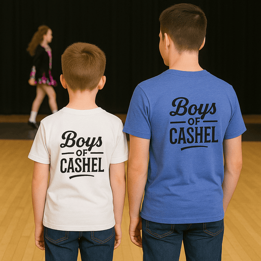 Cashel School of Irish Dance, Irish Dance School Gear, Irish Dance Apparel, Irish Dance School Gear, Custom logo, gift for boys