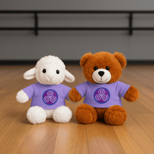 Irish Dance School Doll, Stuffed Animal With logo, Dance School Merch, Affordable Dance Gifts