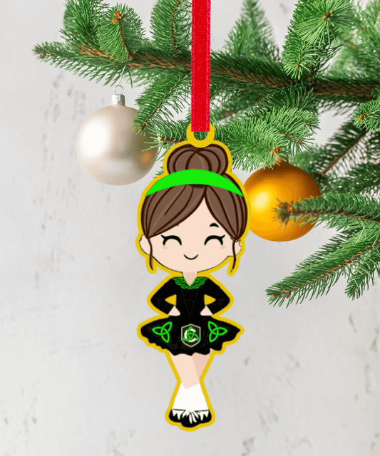 Irish Dance Christmas Ornament, Connick School Ornament, Irish Dance Ornament