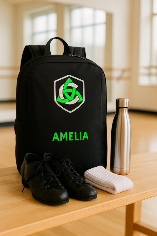 Connick Backpack, Dance School Backpack, Irish Dance School Gear