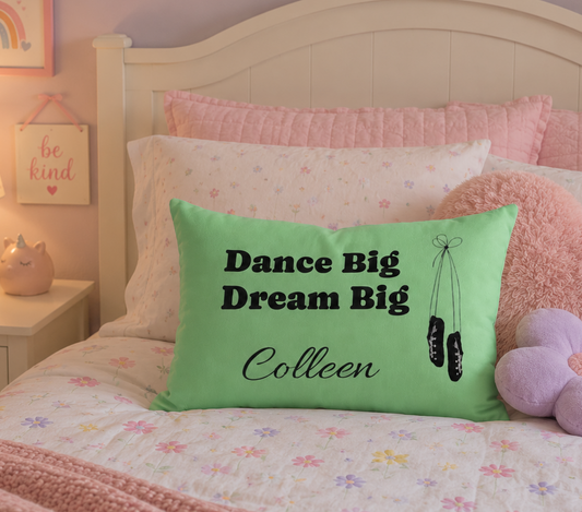 Custom Irish Dance Pillow, Irish Dance Pillowcase, irish Dance bedding, irish Dance Gifts, Oireachtas Gifts, Oireachtas Present, Irish Dance Presents