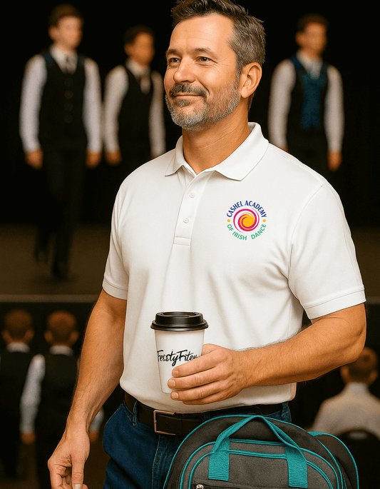 Cashel School of Irish Dance, Irish Dance School Gear, Irish Dance Apparel, Irish Dance School Gear, Custom logo