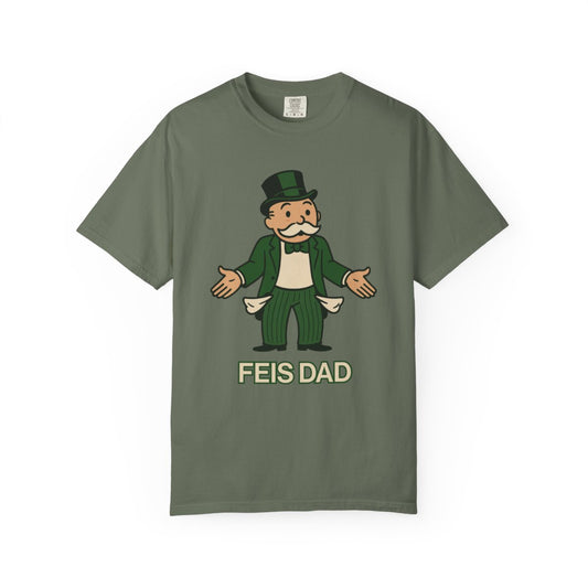 Feis Dad shirt, Irish Dance dad shirt, funny Feis t-shirt, Irish Dance competition tee, Feis parent shirt, Irish dance humor tee, Feis supporter shirt, Irish Dance gift for dad, Feis weekend t-shirt, Irish Dance festival shirt.
