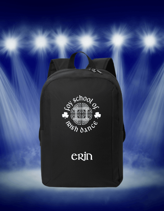 Foy Backpack, Foy School of Irish Dance, School Backpack, Irish Dance Backpack, Irish Dance Accessories, Dance School Backpack, Personalized