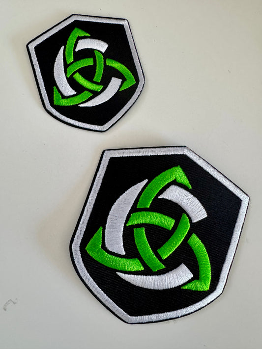 Connick Patch, Embroidered Patch, Irish Dance Patch, School Patch, Iron On Patch, Heat Press, Irish Dance Accessory, Irish Dance School Gear