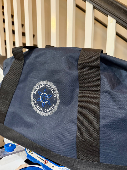 Irish Dance Duffle Bag Irish Dance Bag Personalized Irish Dance Bag Embroidered Irish Dance Bag Irish Dance Gear Bag Dance Competition Bag Feis Duffle Bag Irish Dance School Bag Moran School of Irish Dance Bag