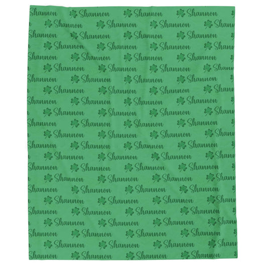 Personalized blanket, Feis Blanket, Custom Blanket, Irish Blanket, Irish Decor, Irish Dance Decor