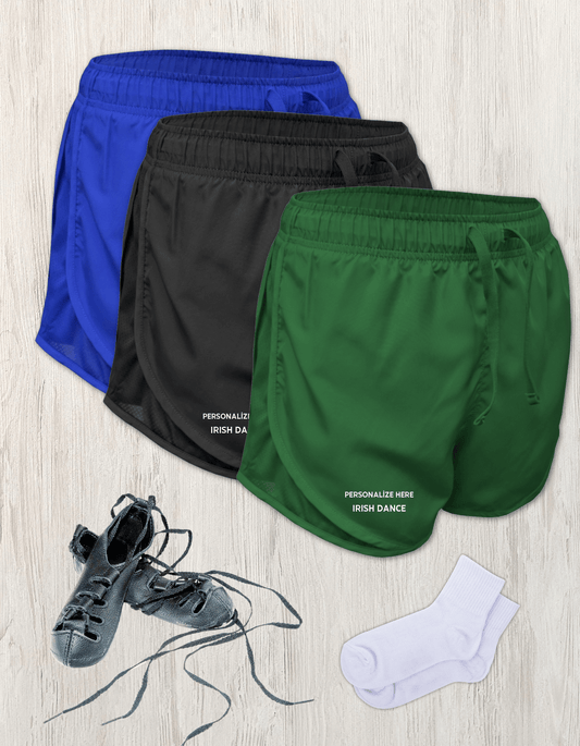 Irish Dance Shorts, Irish Dance Apparel, Irish Dance Gear, Irish Dance Gifts, Summer Shorts, Shorts for Camp