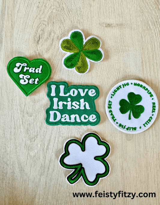 Green Sequin Patch, Irish Dance Patch, Shamrock Patch, St. Patricks Day Patch, Trucker Hat Patch, Hat Bar, Irish Dance Accessories, St Patricks Day, Good Luck Charm, Irish Dance Gift, Irish Step Dance, Irish Dance Patch, IronOn