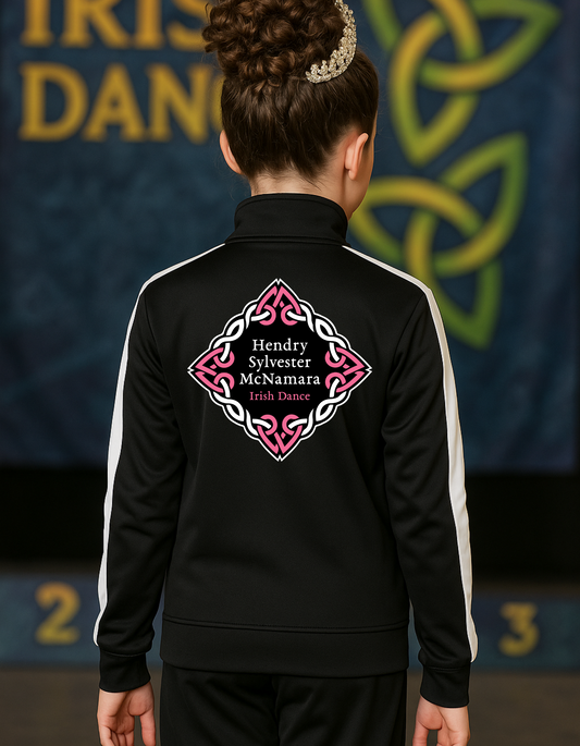 Irish Dance School Gear, Irish Dance Warm-up Gear, Irish Dance Team Jacket, Irish Dance uniform, HSM