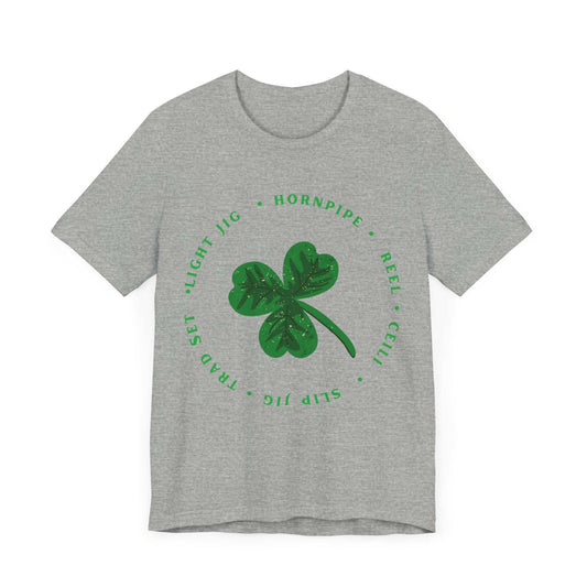 Classic Irish Dances Adult Unisex T-ShirtT-ShirtCeili,Ceili Dances,Cotton,Crew neck,DTG,Hornpipe,Jig,Men's Clothing,Neck Labels,Regular fit,T-shirts,TikTok,Trad Sets,Unisex,Women's ClothingReel, Hornpipe, Light Jig, Slip Jig, Ceili and Traditional Set aro