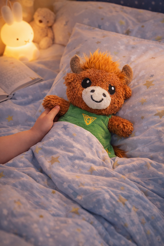 🐮💚 Irish Dance Highland Cow Plushie