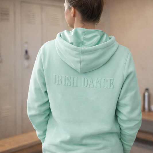 Irish Dance Gifts: She Believed She Could Embossed Hoodie