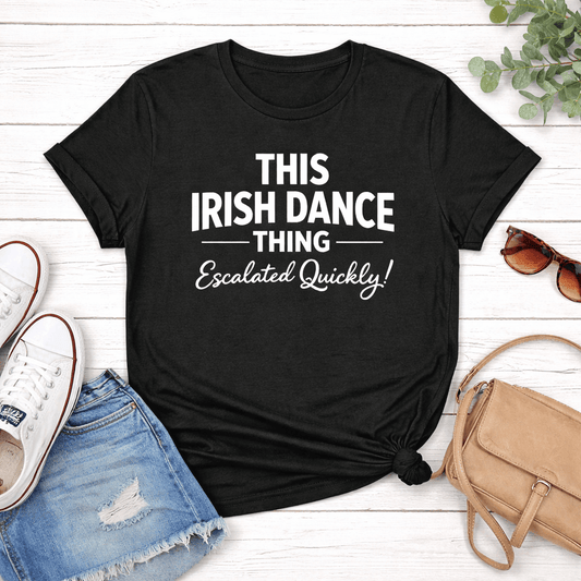 Feis Mom Shirt, Cute Irish Dance Shirt, Irish dance school shirt, Irish dance team apparel, matching Irish dance shirts, Irish dance competition shirt, feis shirt, Irish dance recital shirt