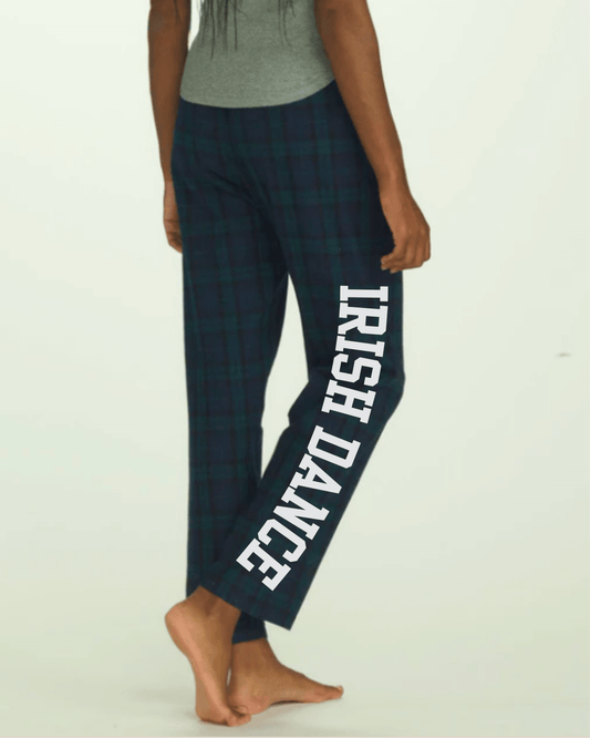 Irish Dance Apparel, Flannel Pants, Irish Dance Practice Gear, Gifts for Irish Dancers, Irish Dance Gifts, Irish Step Dance Gifts, Team Gifts