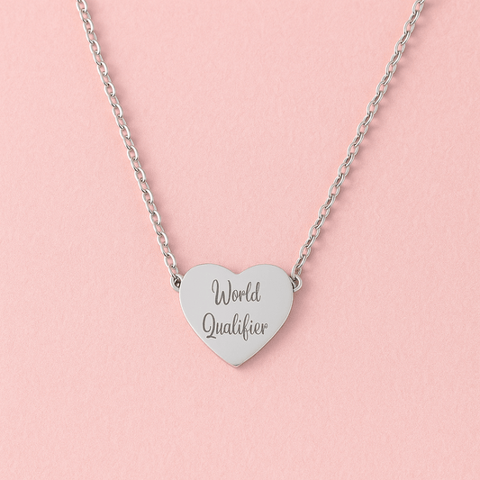 Irish Dance Accessories, World Qualifier Necklace, World Qualifier Gift