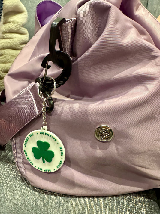 Irish Dance Accessory, Irish Dance Keychain, Irish Dance Gifts, Shamrock, Ceili Team Gift, Send-Off Gifts