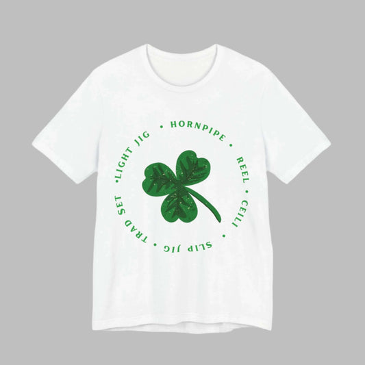 Classic Irish Dances Adult Unisex T-ShirtT-ShirtCeili,Ceili Dances,Cotton,Crew neck,DTG,Hornpipe,Jig,Men's Clothing,Neck Labels,Regular fit,T-shirts,TikTok,Trad Sets,Unisex,Women's ClothingReel, Hornpipe, Light Jig, Slip Jig, Ceili and Traditional Set aro