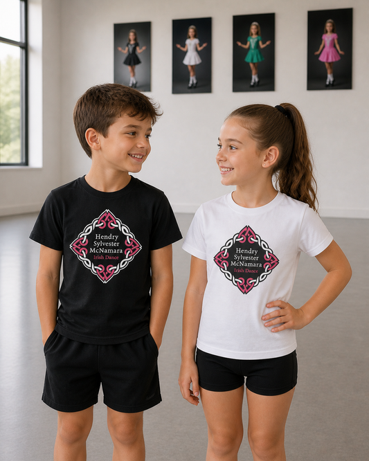 Irish Dance Apparel, irish dance practice wear, Irish Dance warm up, Irish Dance Uniform, Irish Dance Logo Merch