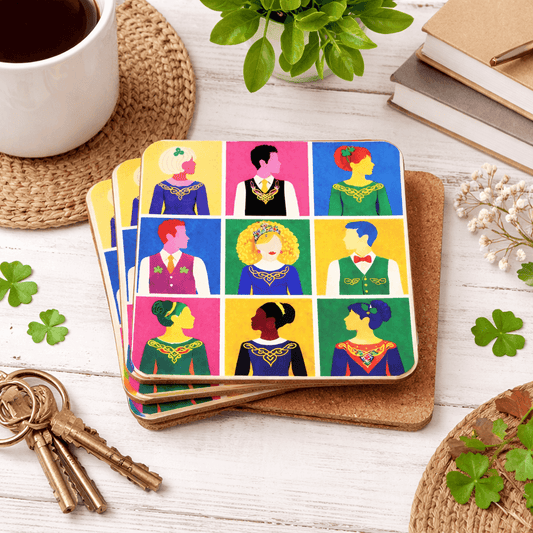 Irish Dance Decor, Irish Dance Coasters