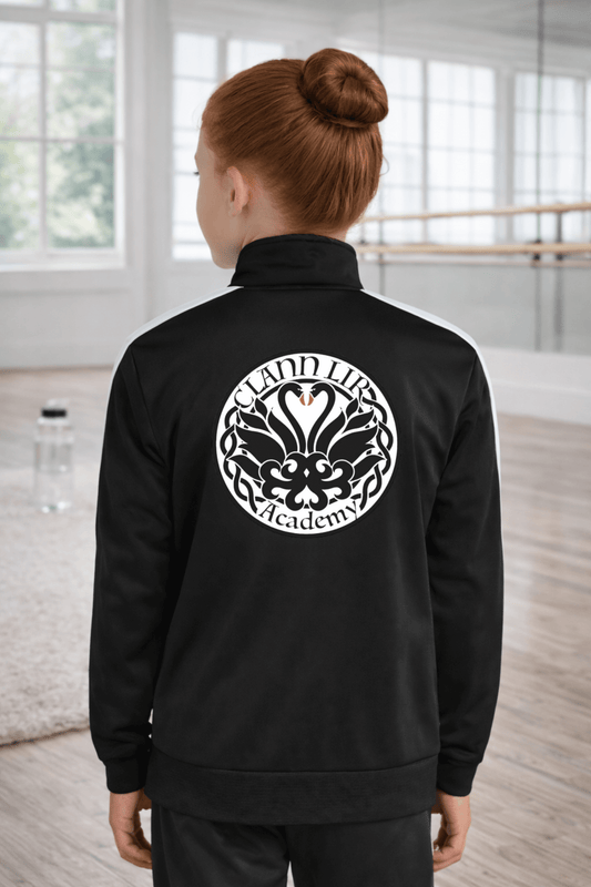 Irish Dance Practice Jacket, Irish Dance Logo Gear, Irish Dance Spirit Wear, Irish Dance Warm Up Jacket