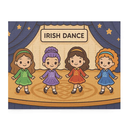 Irish Dance Puzzle, First Feis Gift, Irish Dancer Puzzle, Feis Day Keepsake, Irish Dance Competition, Irish Dance Gift for Girls