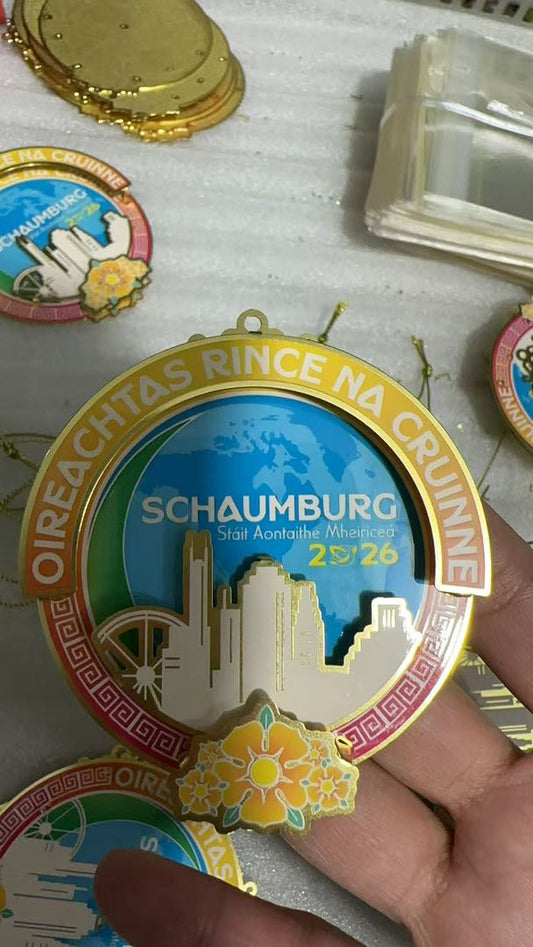 Irish Dance Worlds Ornament, Oireachtas Rince na Cruinne, Irish Dance Christmas Ornament