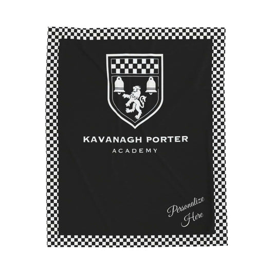 KPA's Personalized Velveteen Plush Blanket Irish dance school gear Irish dance apparel Custom Irish dance school jackets Irish dance team bags Irish dance hoodies Dance school merchandise Irish dance supporter gear Personalized Irish dance school clothing