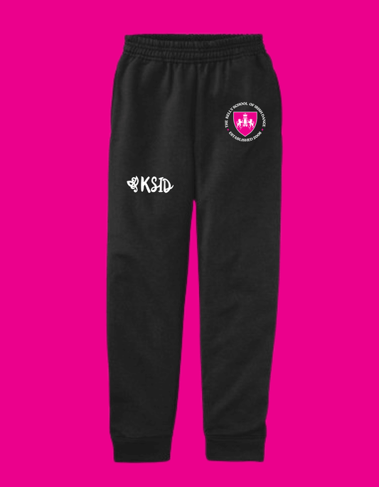 KSID Joggers, KSID Sweatpants, Kelly School of Irish Dance, Irish Dance Apparel Irish Dance School Uniforms Custom Irish Dance Costumes Irish Dancewear Online Irish Dance Practice Wear Irish Dance Team Apparel Comfortable Irish Dance Clothing Kids Irish D