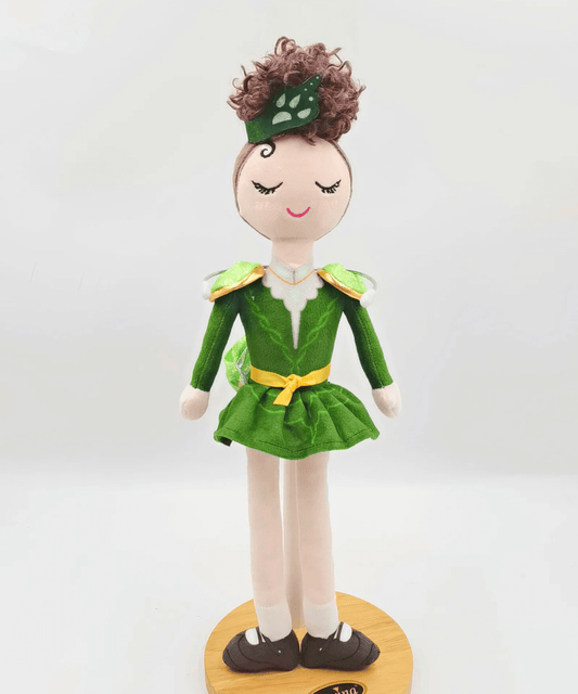 Kelly Irish Dance Doll, Dancing Doll, Gift for Irish Dancer, Irish dance present, Present for Irish Dancer, Gift for Irish dancer