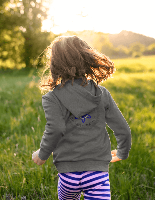 Moran School of Irish Dance, Irish Dance School Gear, Irish Dance School Hoodie, Practice Sweatshirt, Full Zip, School merchandise