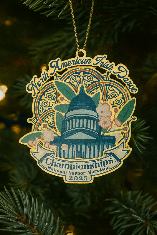NAIDC Ornament, NANS Ornament, Irish Dance Nationals Ornament