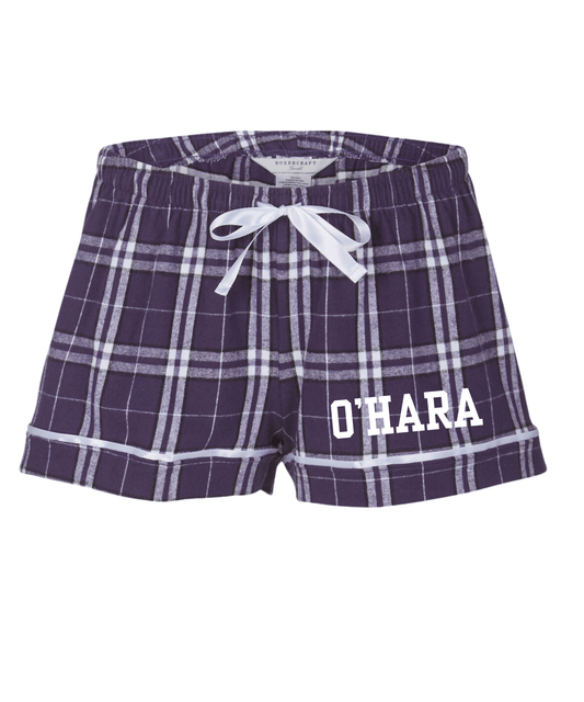 Irish Dance School Gear, Irish Dance Apparel, Irish Dance Practice Wear, Irish Dance Uniform, Ohara Shorts, Flannel Shorts, Unique Irish Dance gear