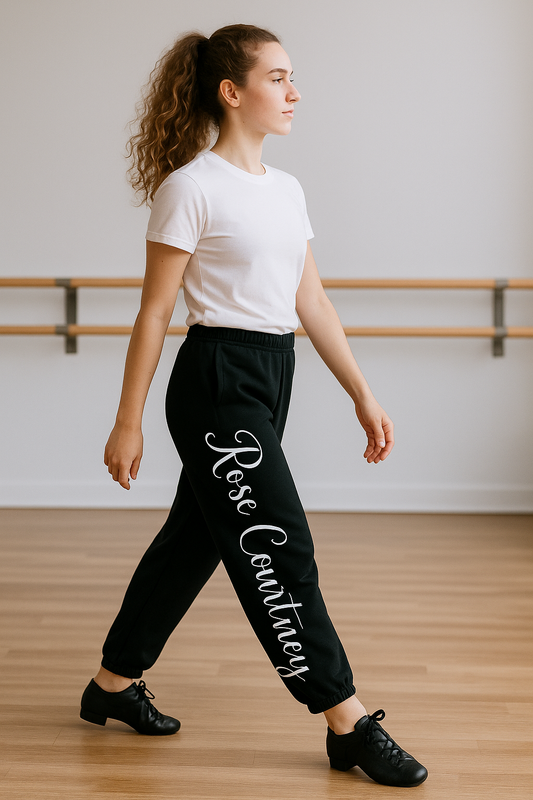 Rose Courtney Sweatpants, Rose Courtney Joggers, Irish Dance Apparel, Irish Dance Practice Gear