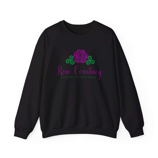 Rose Courtney Sweatshirt, Irish Dance Apparel, Irish Dance School Uniforms, Irish Dancewear Online, Irish Dance Practice Wear, Irish Dance Team Apparel, Comfortable Irish Dance Clothing, Kids Irish Dancewear