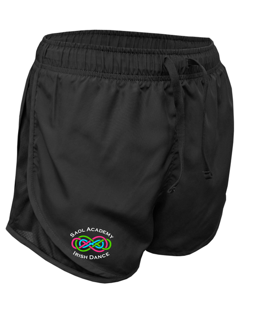 Saol School Shorts, Saol Shorts, irish Dance School Shorts, Irish Dance School Gear, Irish Dance Practice gear